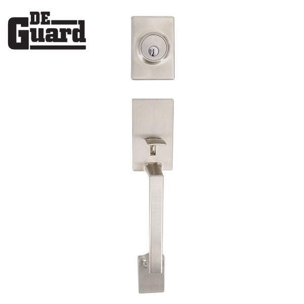 Deguard :Square Contemporary Design Handleset - SS-KW1 DHS-SS-KW1